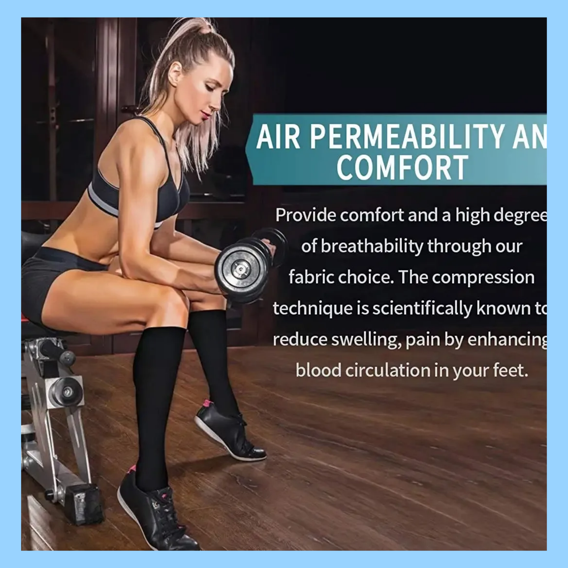 Compression Socks – Improve Circulation & Relieve Swelling