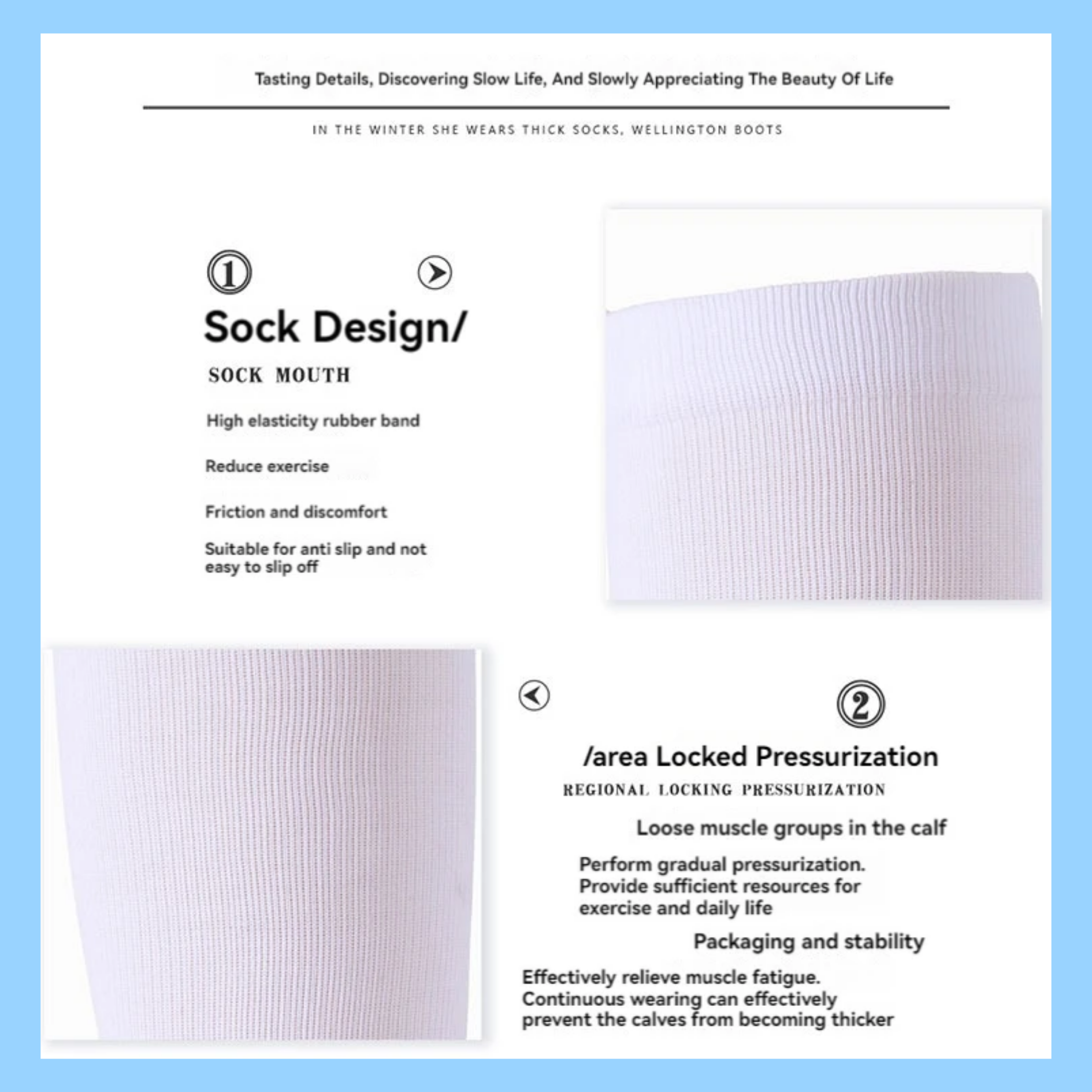Compression Socks – Improve Circulation & Relieve Swelling
