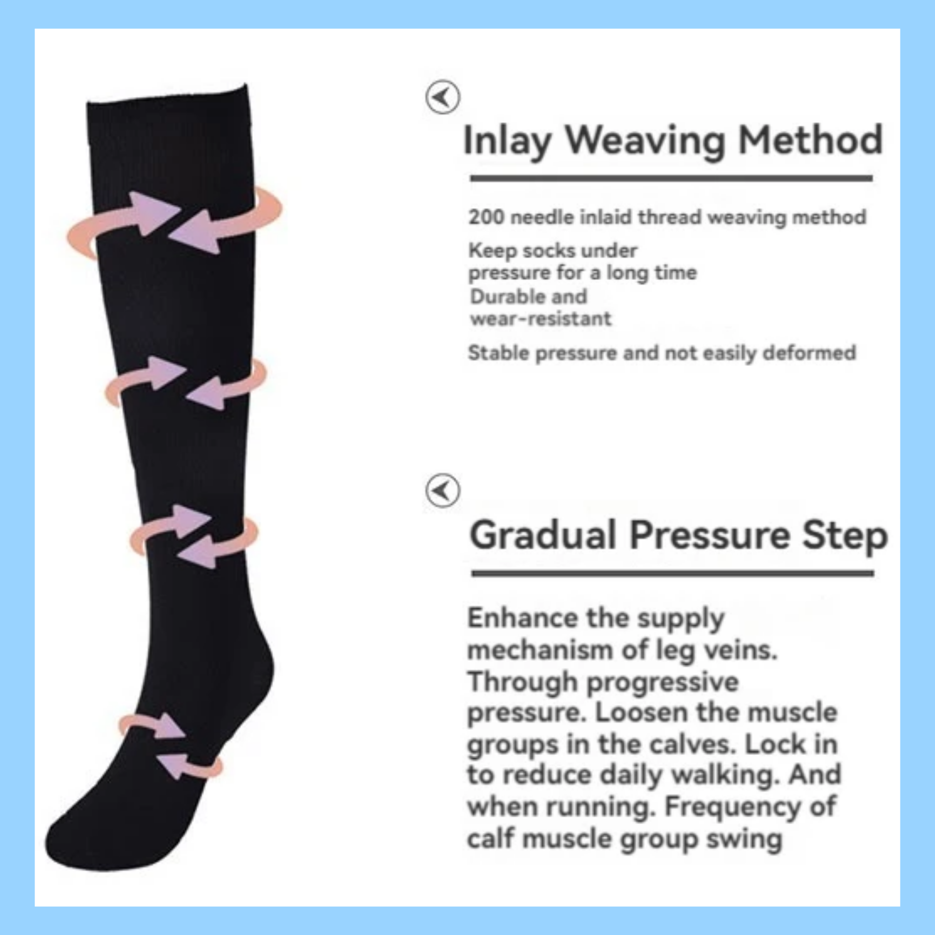 Compression Socks – Improve Circulation & Relieve Swelling