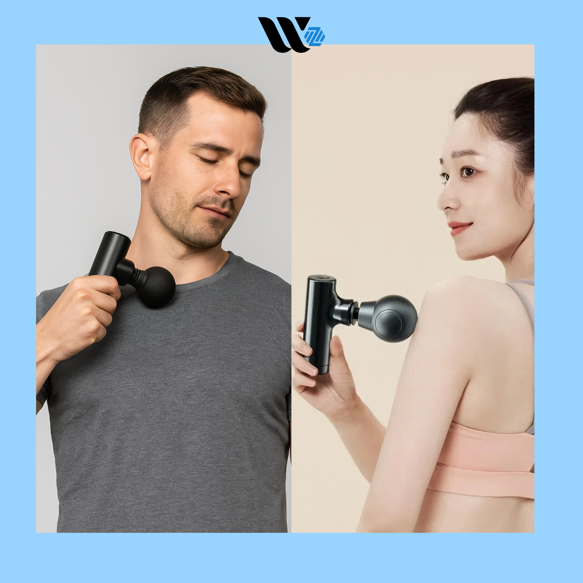 Portable Massage Gun – Deep Tissue Muscle Relaxer