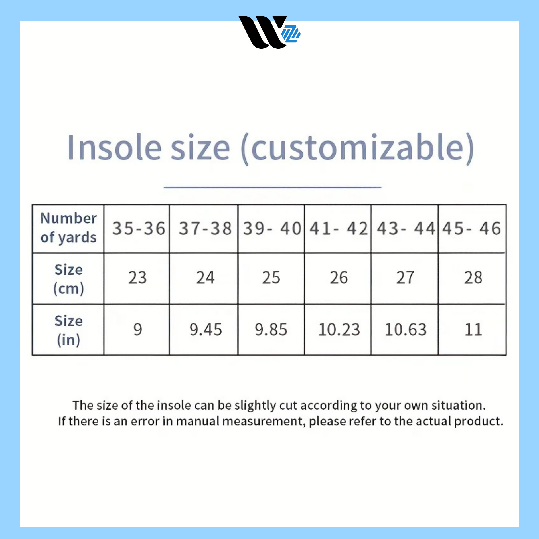 Sports Elastic Shock-Absorbent Running Insoles