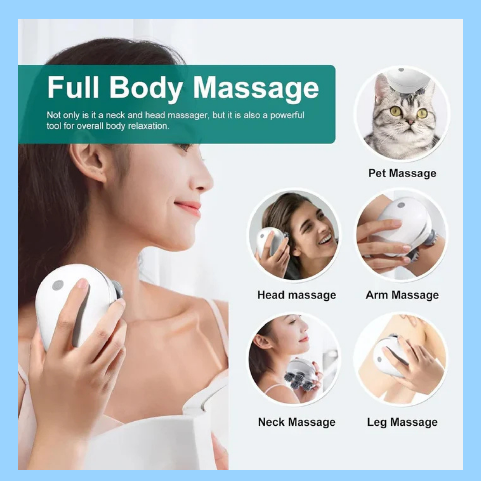 Scalp and Body Massager