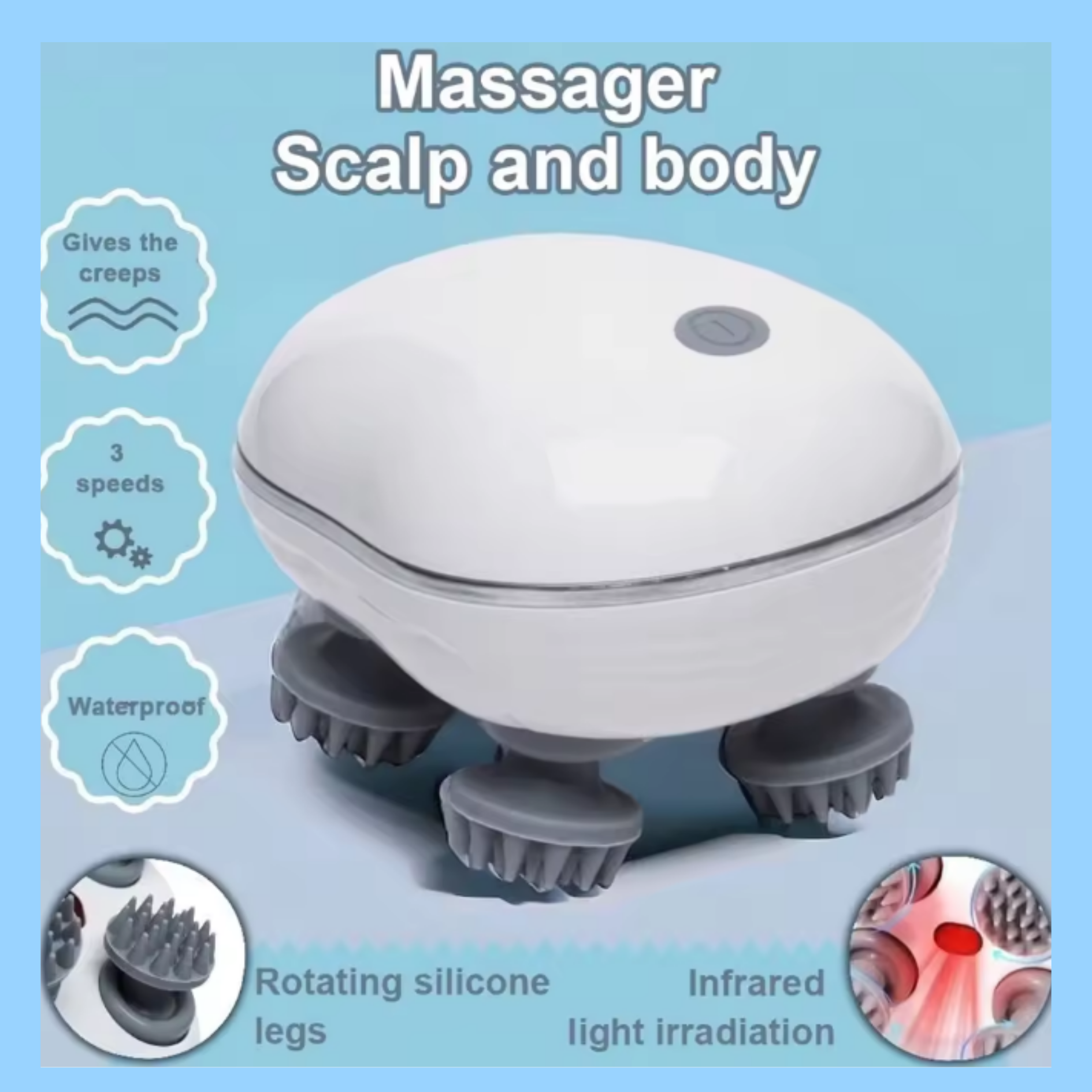 Scalp and Body Massager