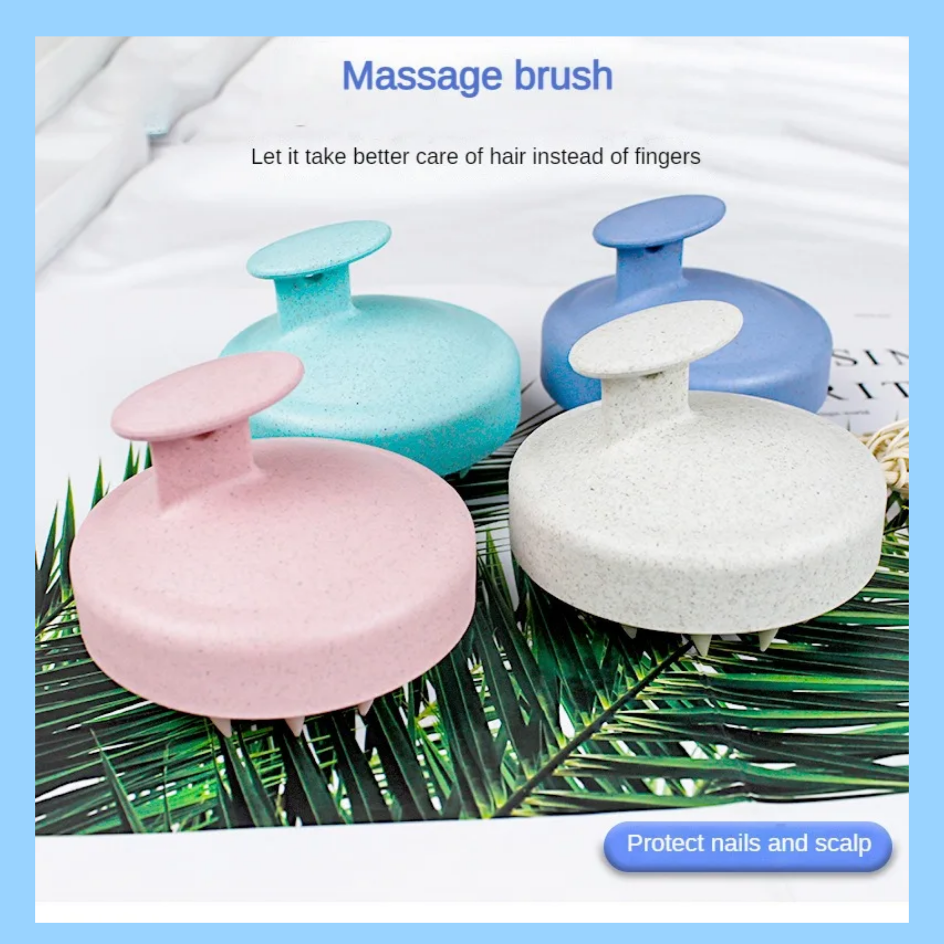 Soft Air Cushion Scalp Massage Brush
