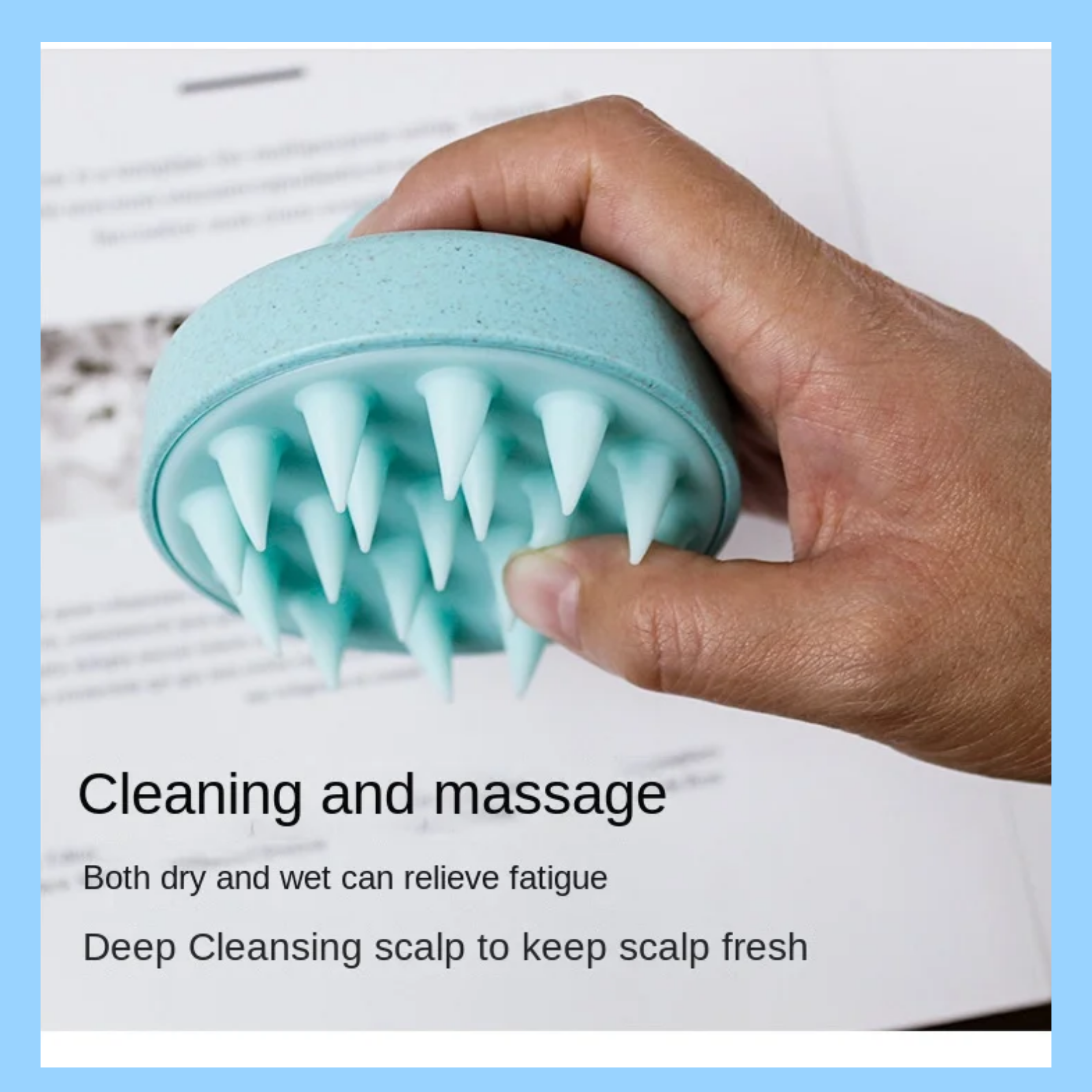 Soft Air Cushion Scalp Massage Brush