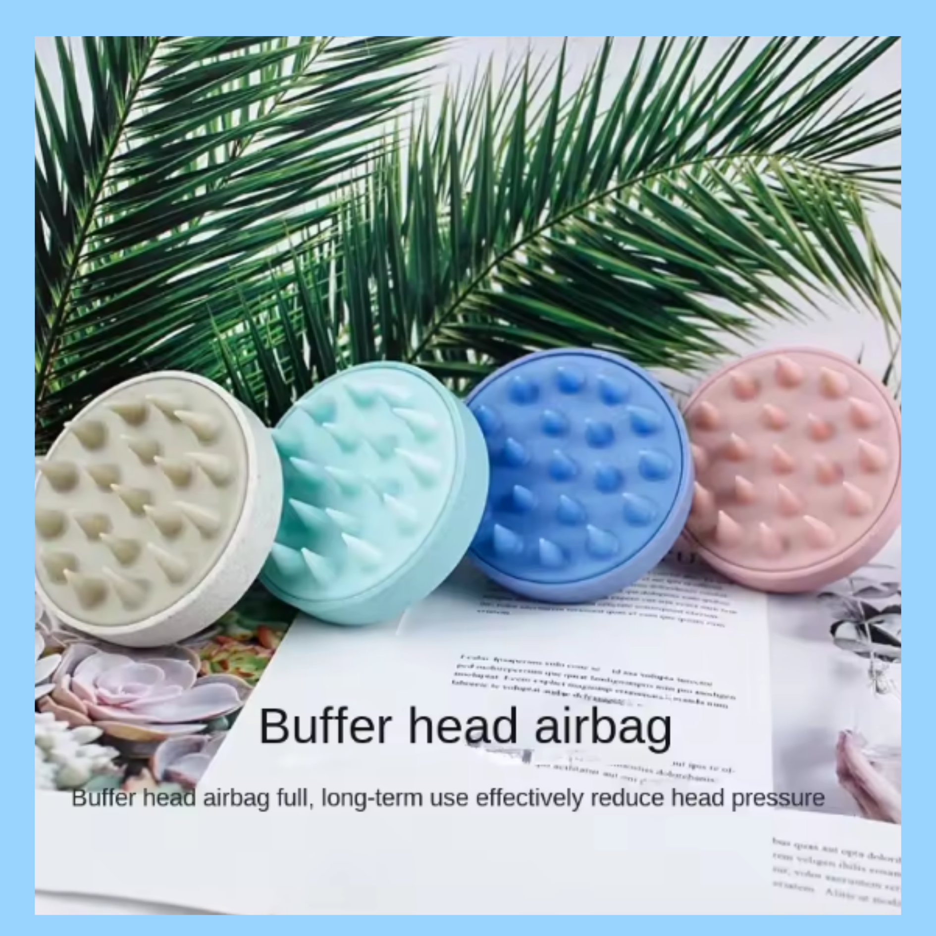 Soft Air Cushion Scalp Massage Brush