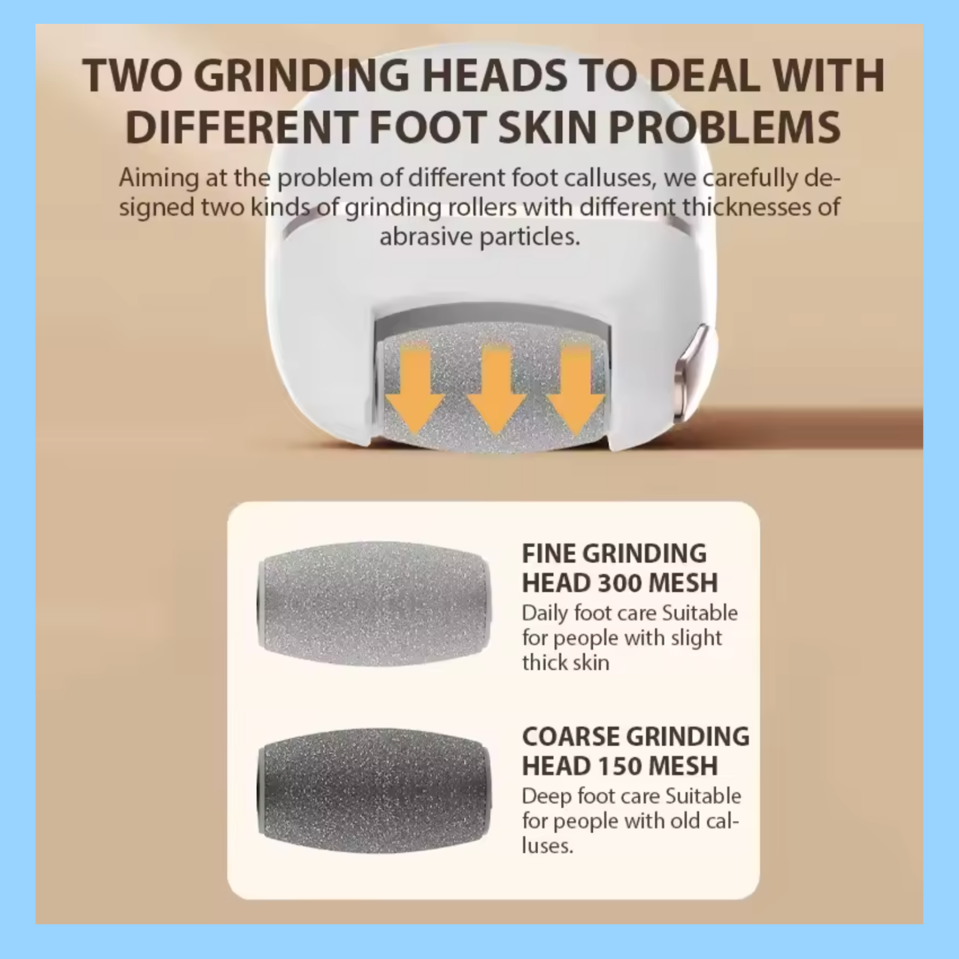 Rechargeable Foot Grinder™
