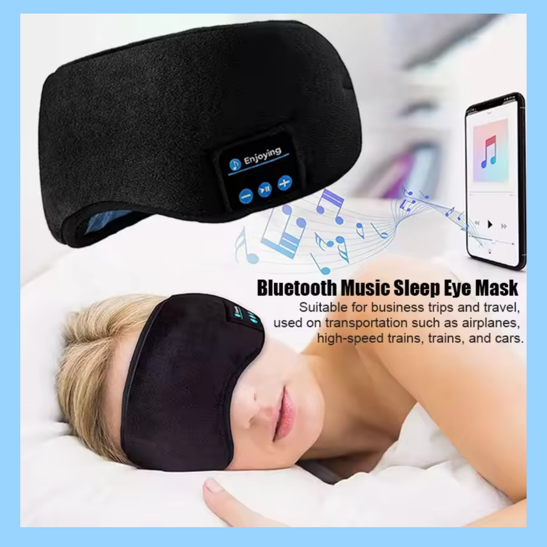 Bluetooth Music Sleep Eye Mask