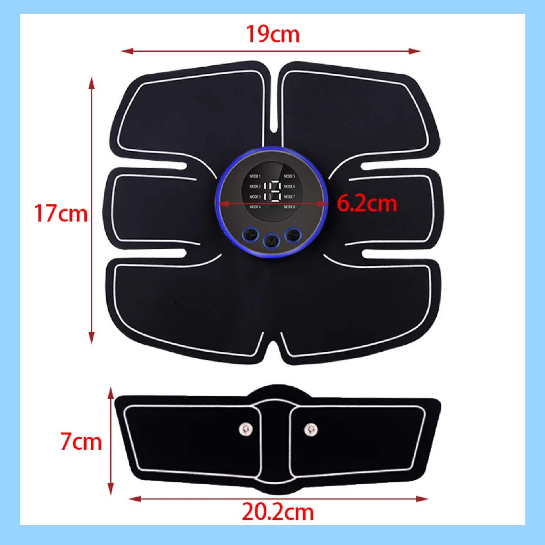 EMS Fitness Abdominal Massage Stimulator