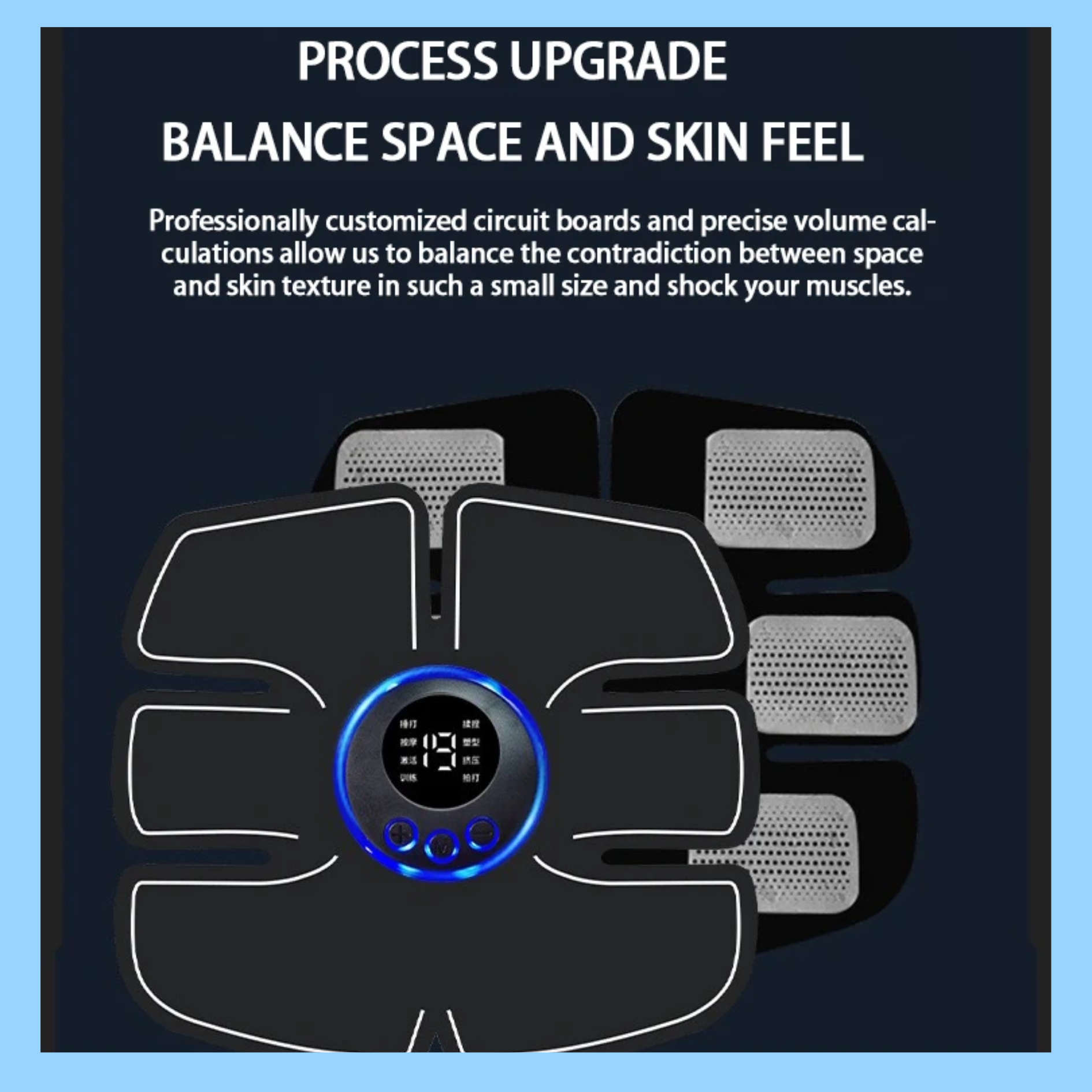 EMS Fitness Abdominal Massage Stimulator