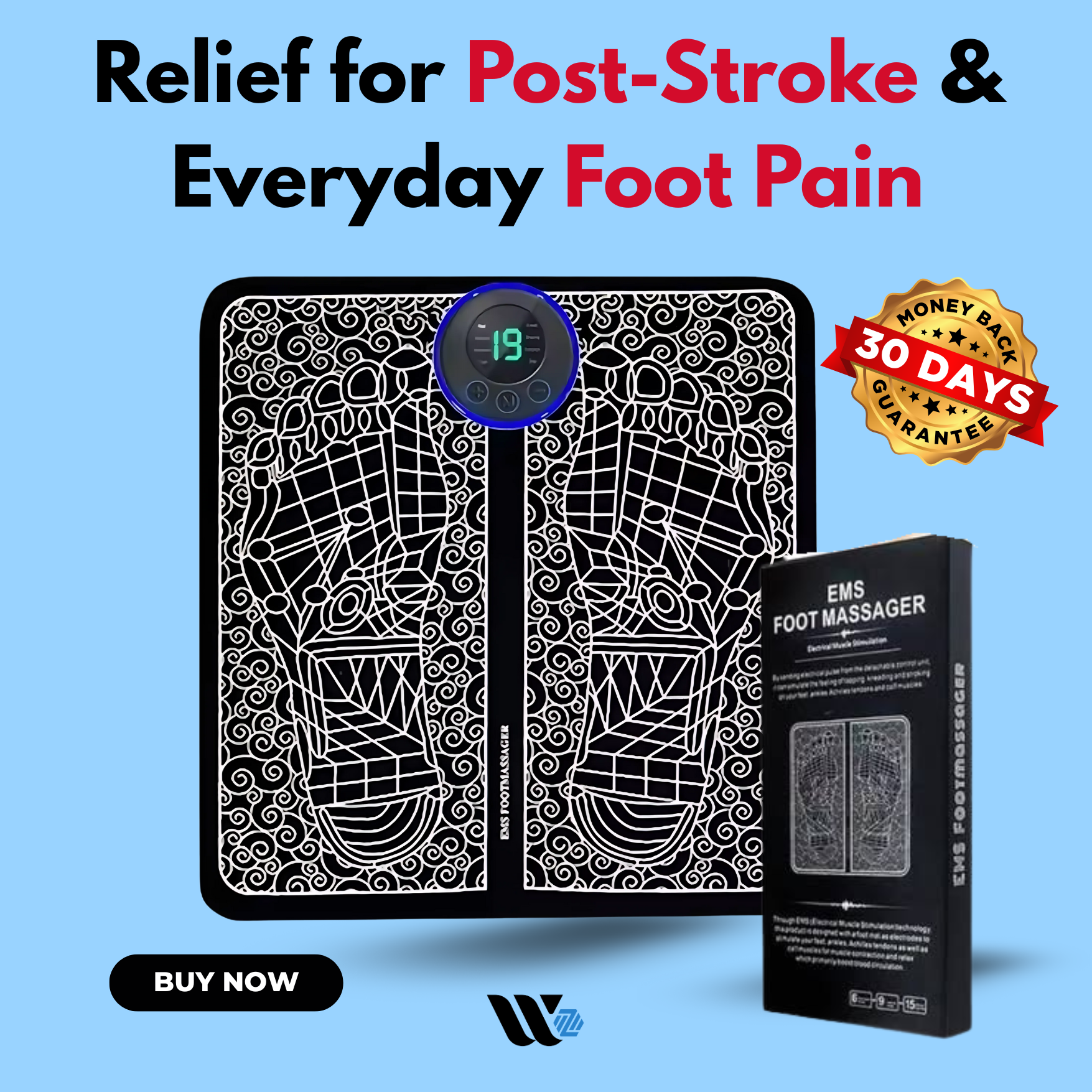 Wellzonez Foot Massager - Immediately Pain-Free