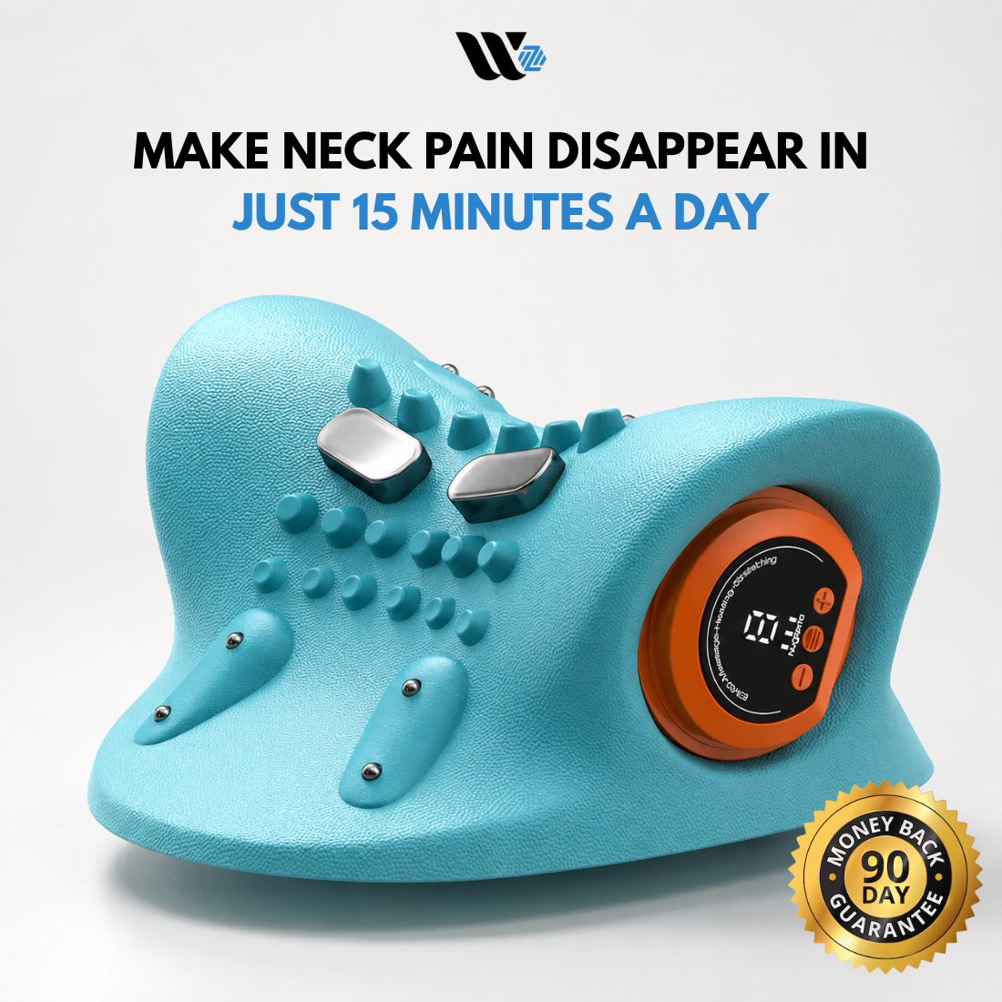 Wellzonez™ NeckRevive Pro 4-in-1 Cervical Therapy System