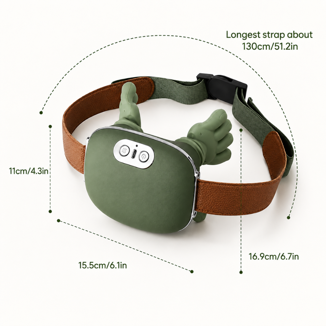 Wellzonez™ Portable 5-Finger Neck & Shoulder Massager