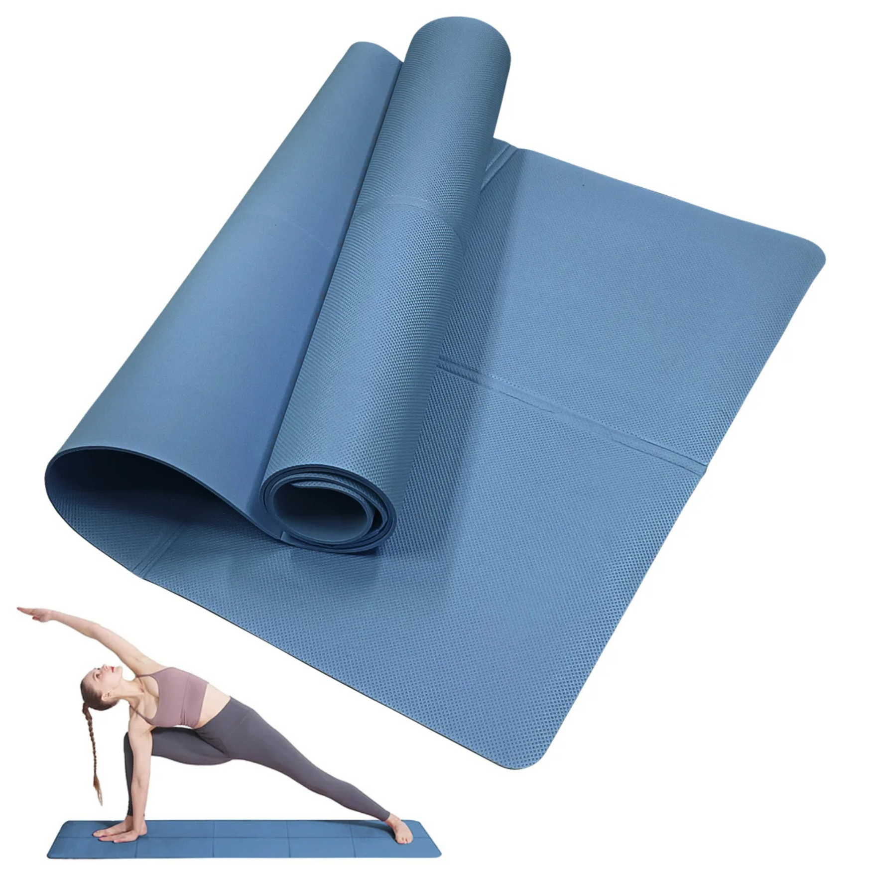 Fitness & Pilates Gym Mat - EVA Foam