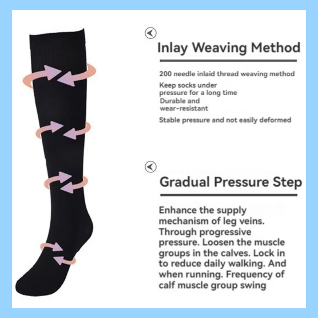 Compression Socks – Improve Circulation & Relieve Swelling
