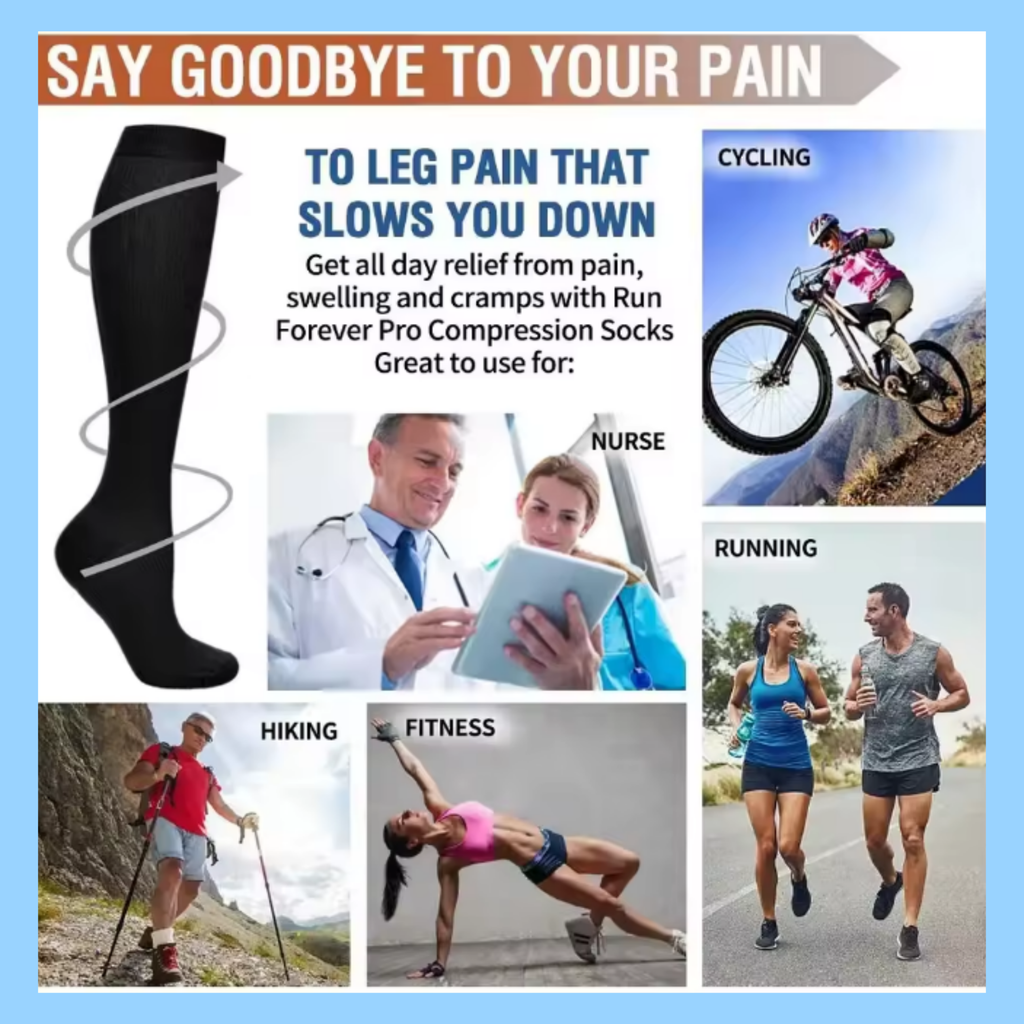 Compression Socks – Improve Circulation & Relieve Swelling