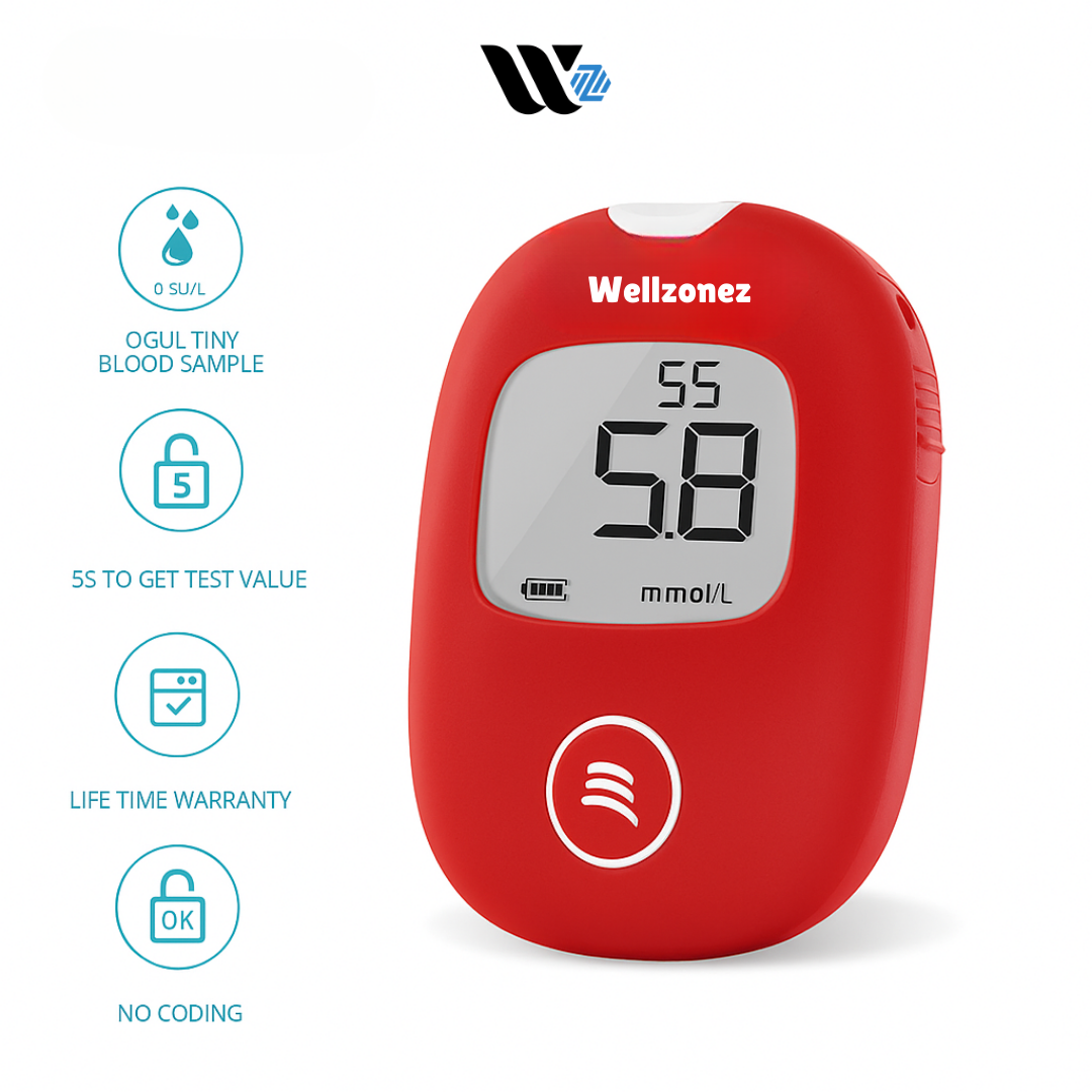 Wellzonez Safe AQ Smart Glucose Monitor