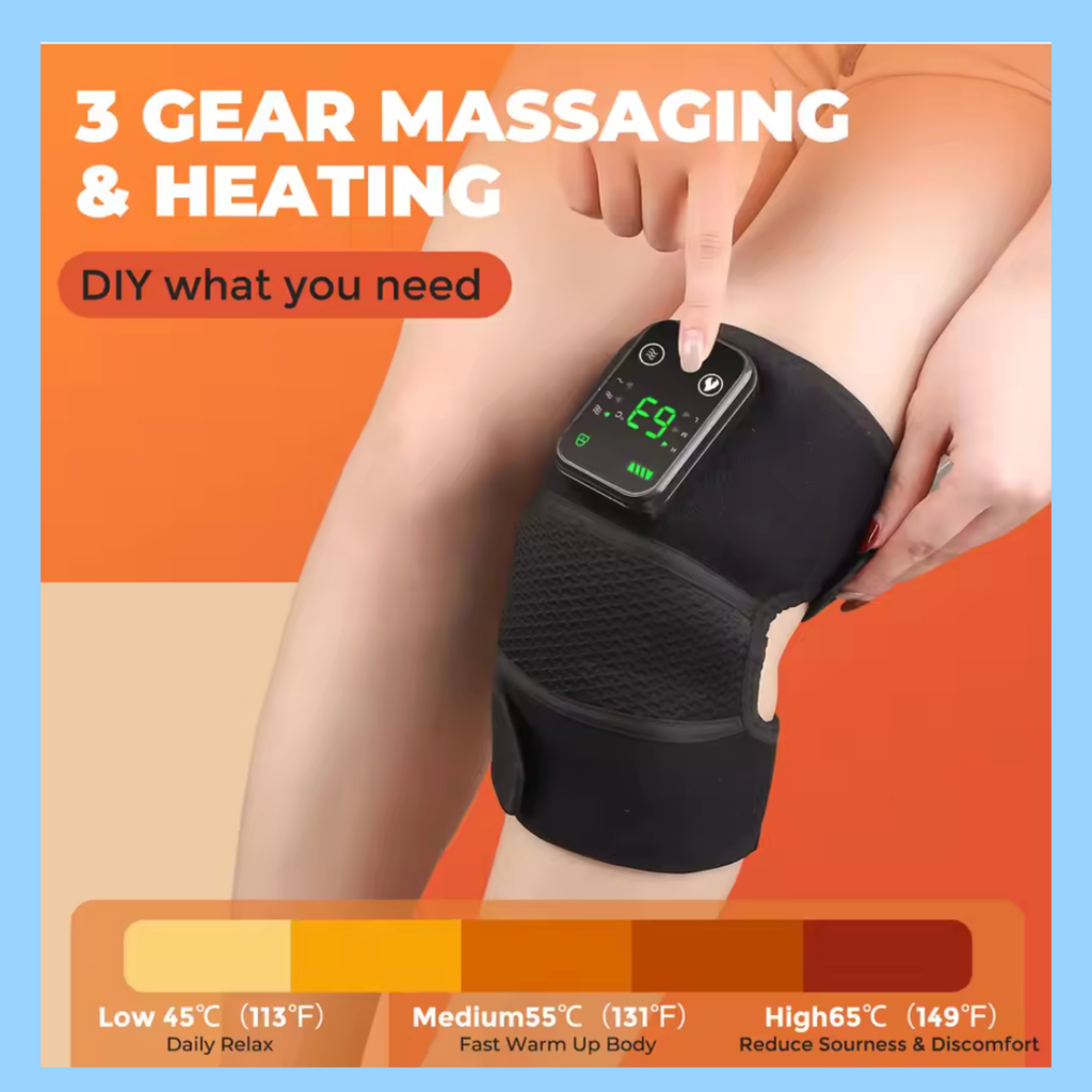 3 in 1 Heated Massager| FDA Approved