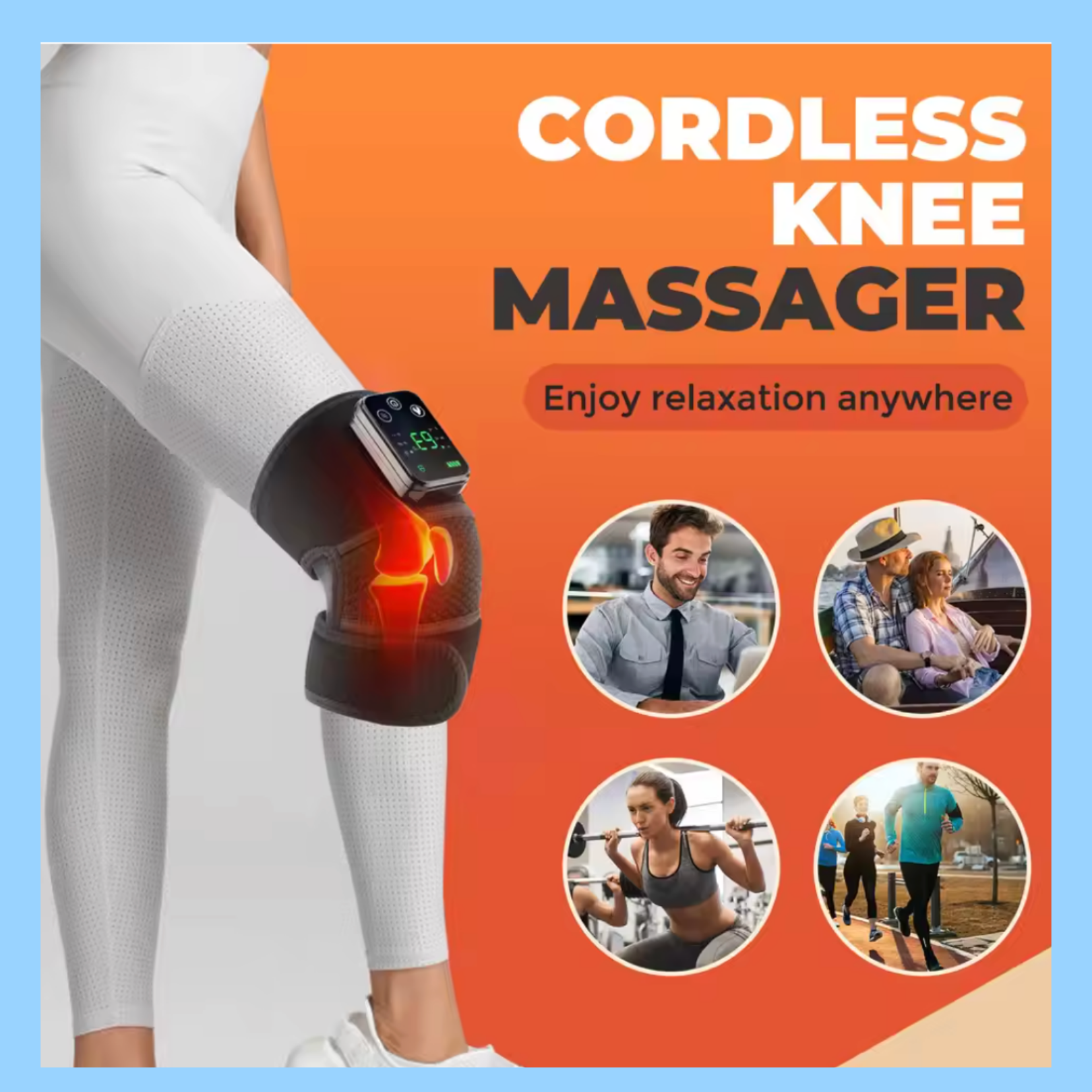 3 in 1 Heated Massager| FDA Approved