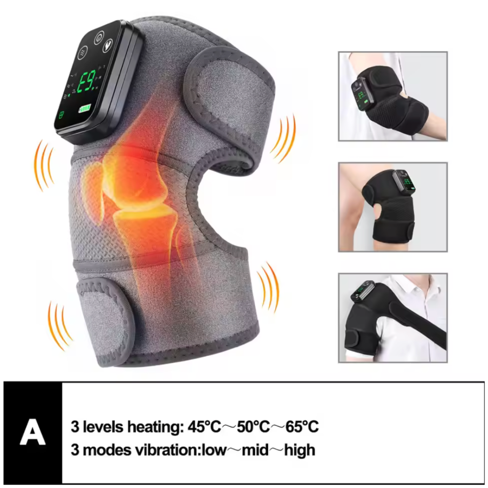 3 in 1 Heated Massager| FDA Approved