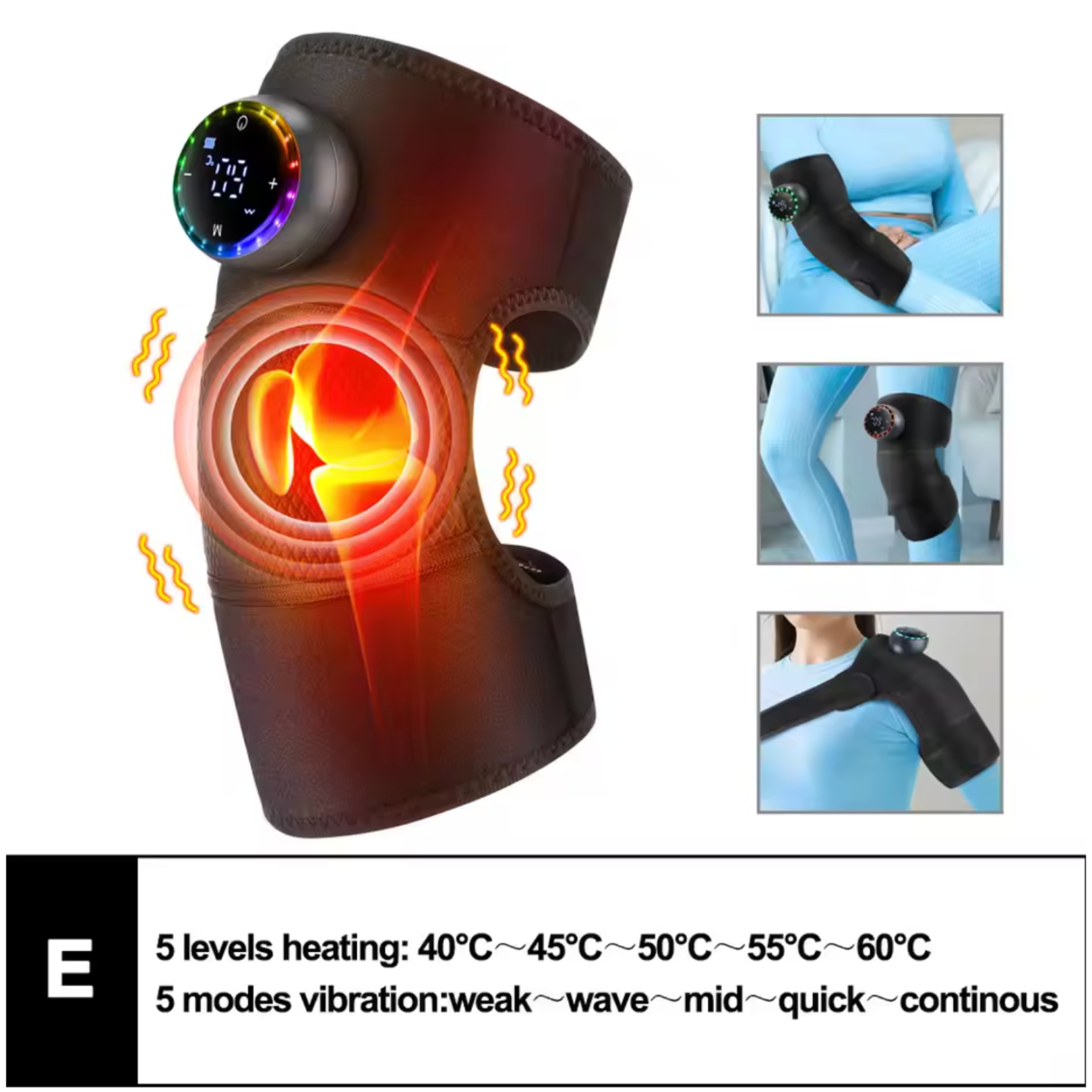 3 in 1 Heated Massager| FDA Approved