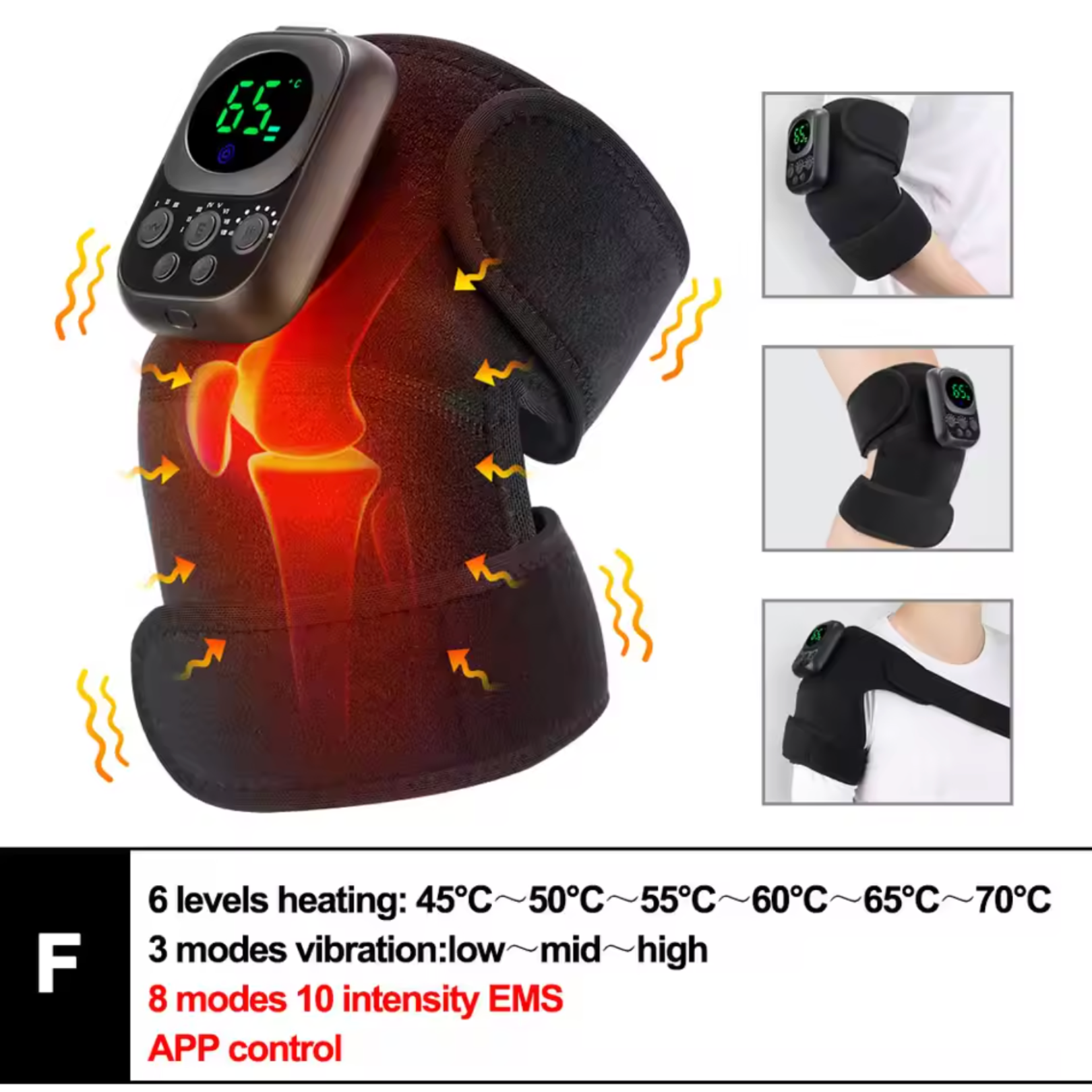 3 in 1 Heated Massager| FDA Approved