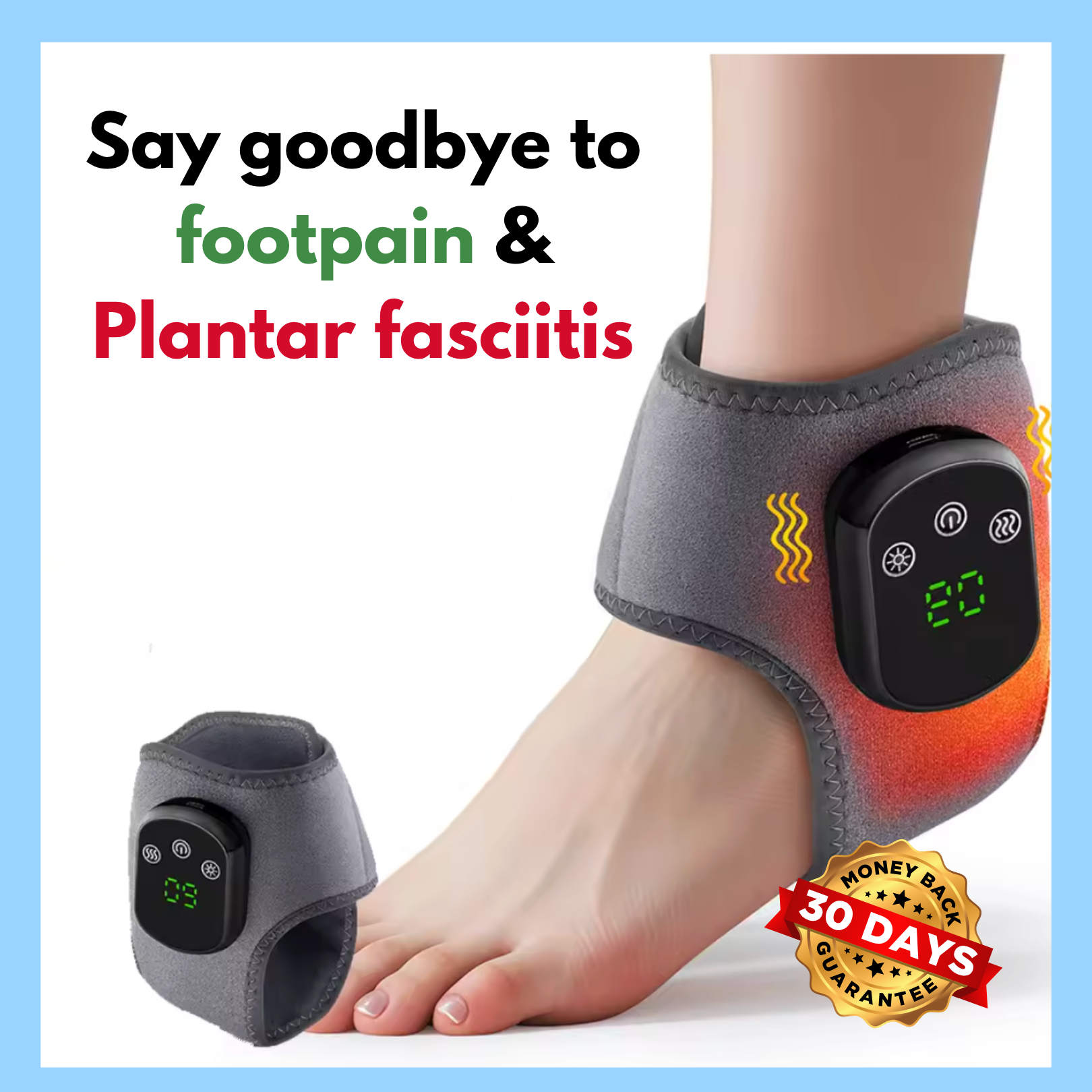 Heated 3 in 1 Smart Massager| FDA Approved