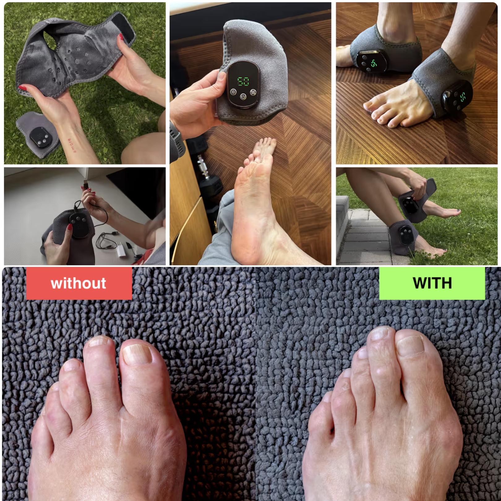 Heated 3 in 1 Smart Massager| FDA Approved