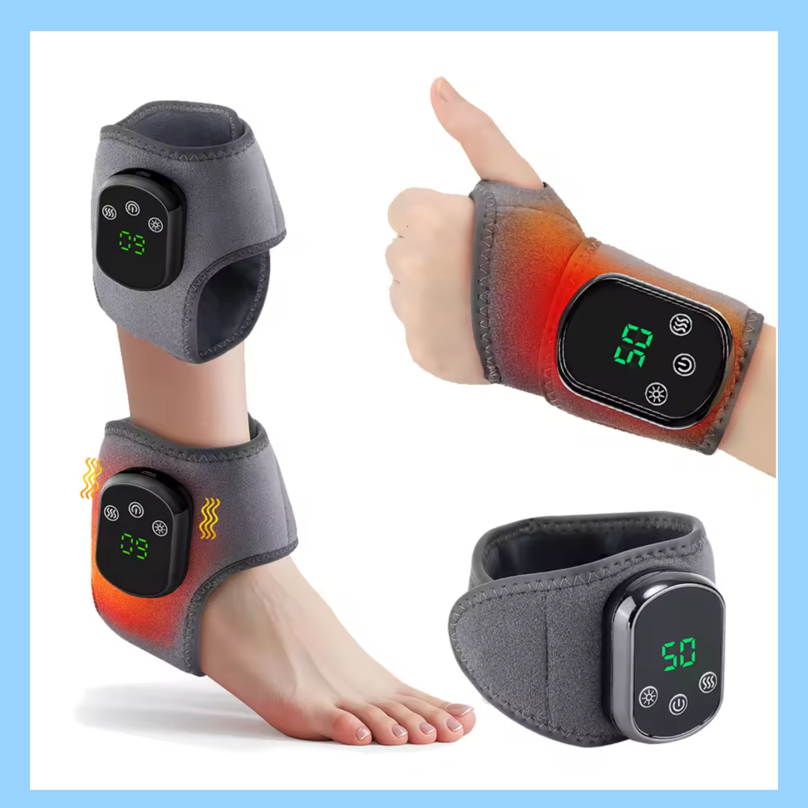 Heated 3 in 1 Smart Massager| FDA Approved