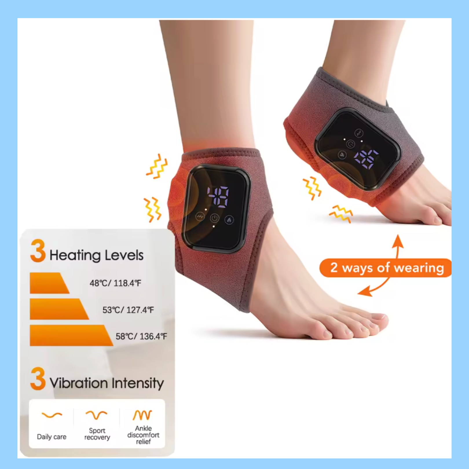 Heated 3 in 1 Smart Massager| FDA Approved