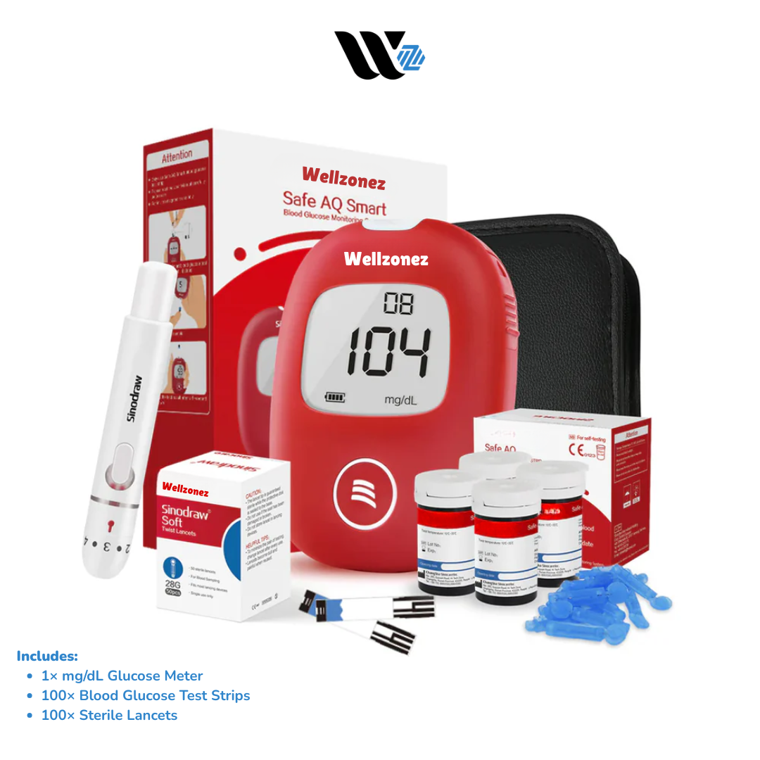 Wellzonez Safe AQ Smart Glucose Monitor