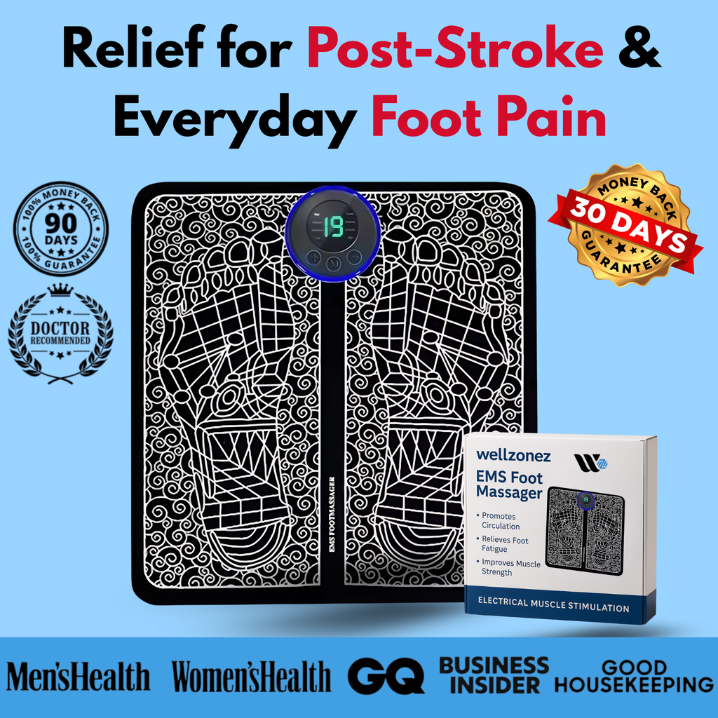 Wellzonez Foot Massager - Immediately Pain-Free