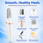 Wellzonez™ SmoothFeet Electric Callus Remover Kit