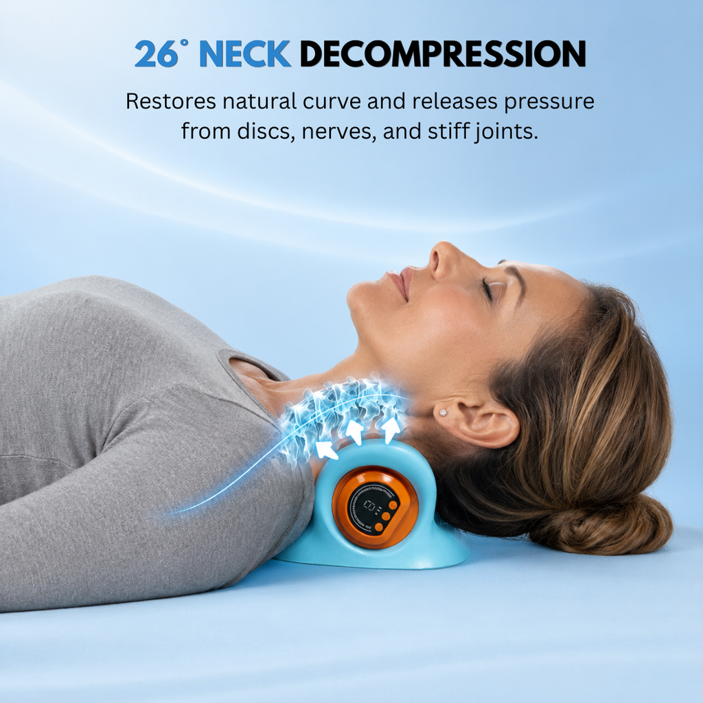Wellzonez™ NeckRevive Pro 4-in-1 Cervical Therapy System