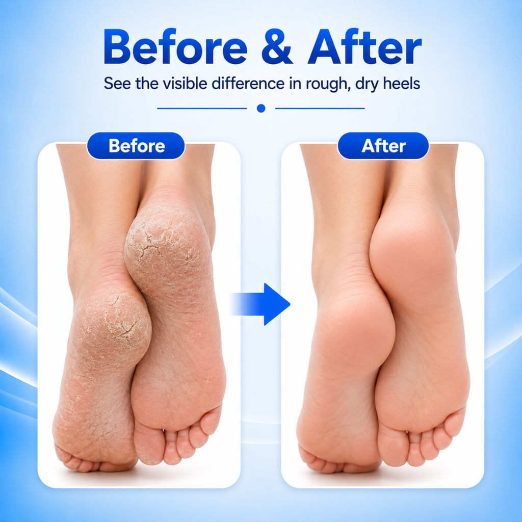 Wellzonez™ SmoothFeet Electric Callus Remover Kit