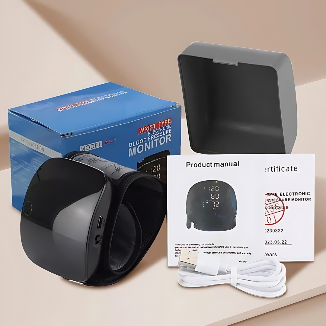 Wrist Smart Blood Pressure Monitor