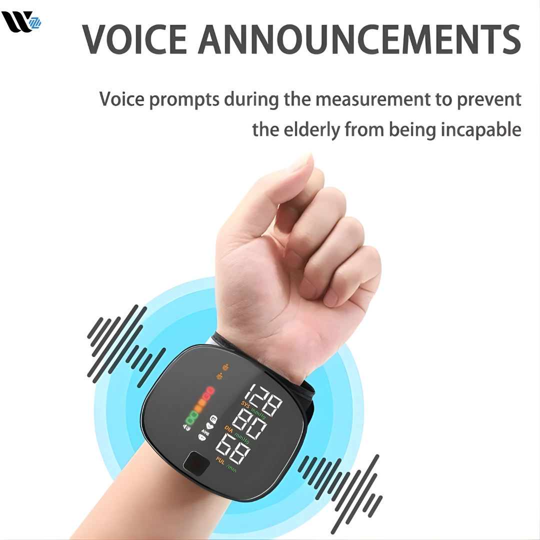 Wrist Smart Blood Pressure Monitor