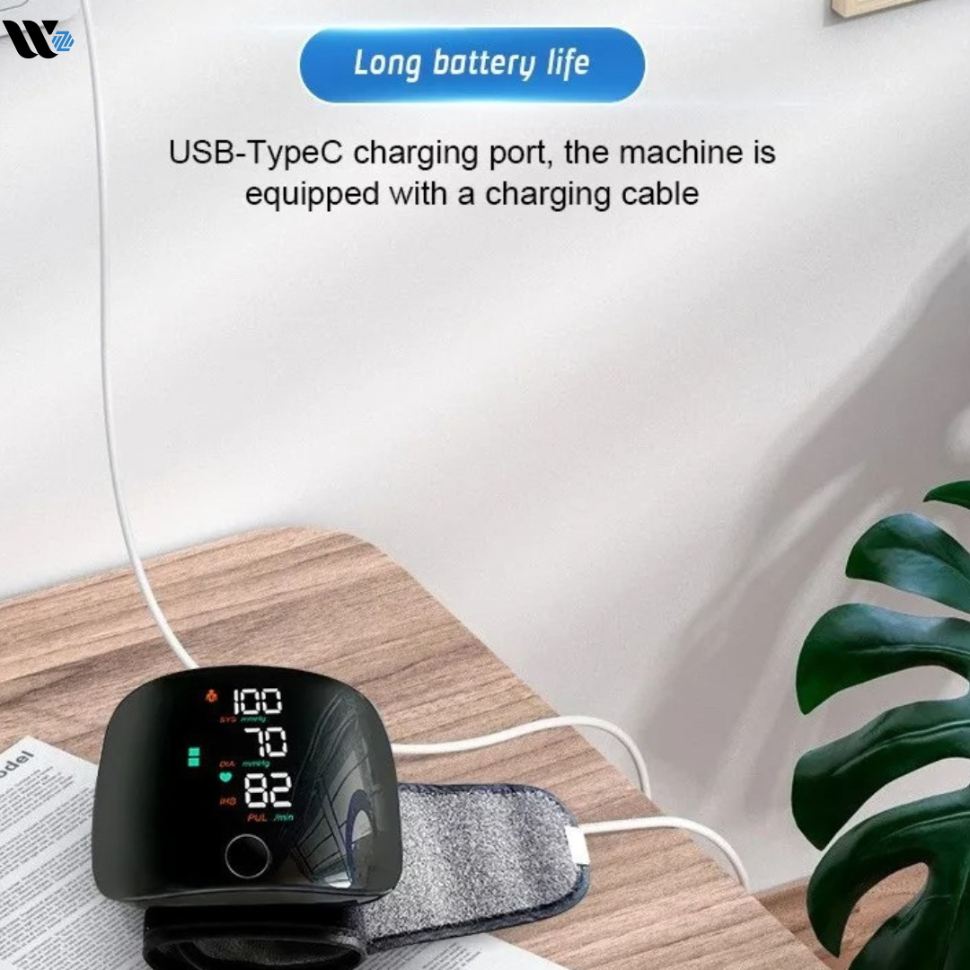 Wrist Smart Blood Pressure Monitor