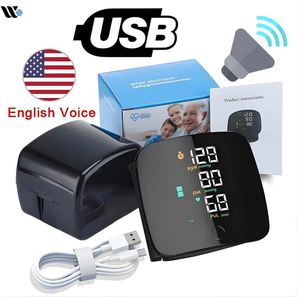 Wrist Smart Blood Pressure Monitor