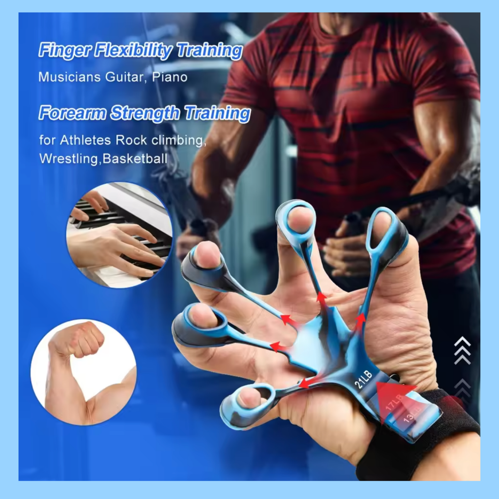 Finger Gripper & Exerciser – Hand Strengthener