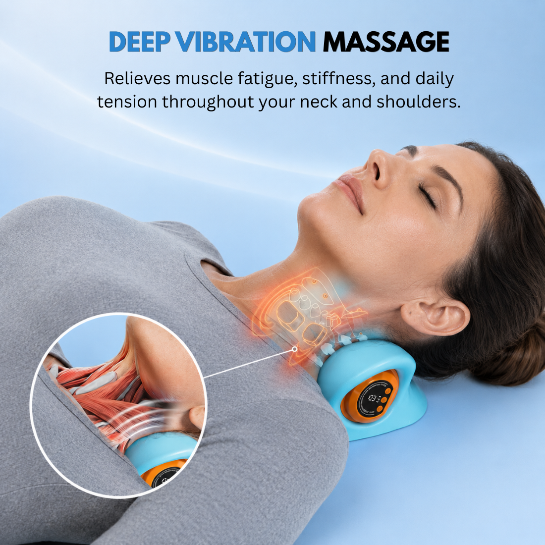 Wellzonez™ NeckRevive Pro 4-in-1 Cervical Therapy System