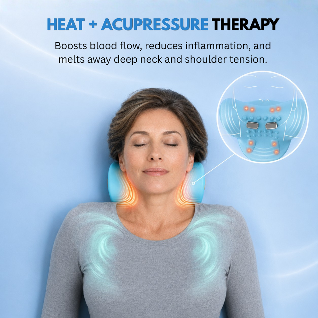 Wellzonez™ NeckRevive Pro 4-in-1 Cervical Therapy System