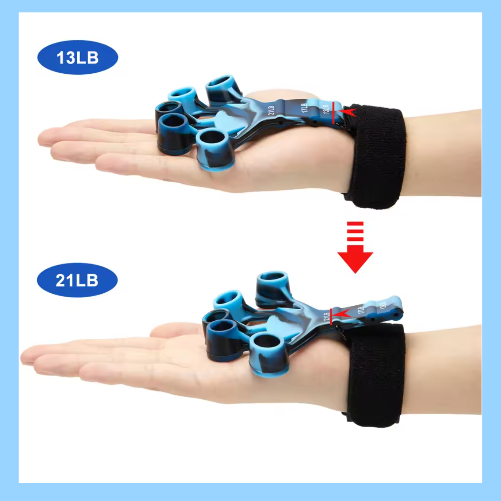 Finger Gripper & Exerciser – Hand Strengthener