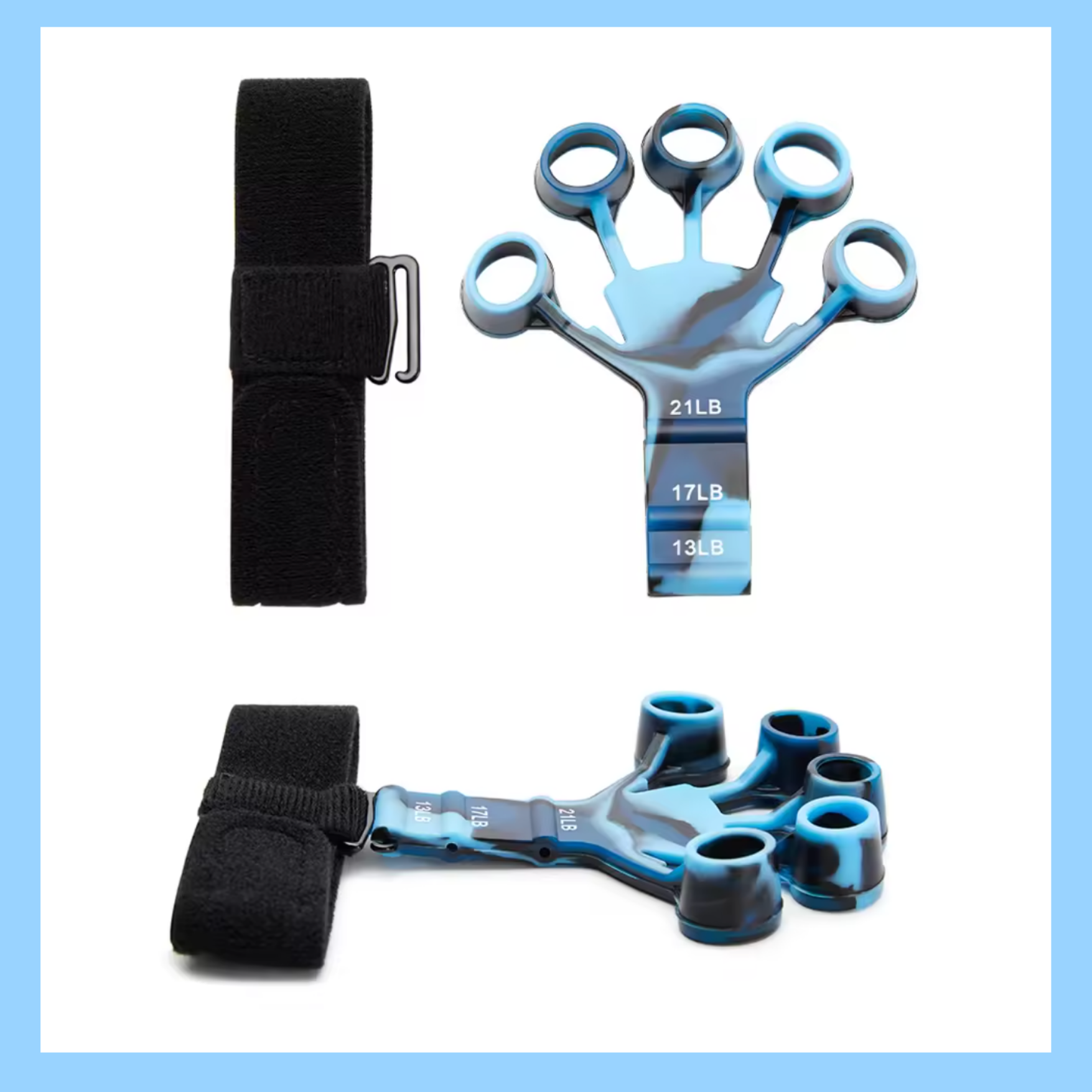 Finger Gripper & Exerciser – Hand Strengthener
