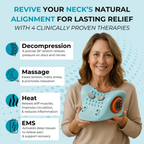 Heated Electric Cervical Massage Pillow