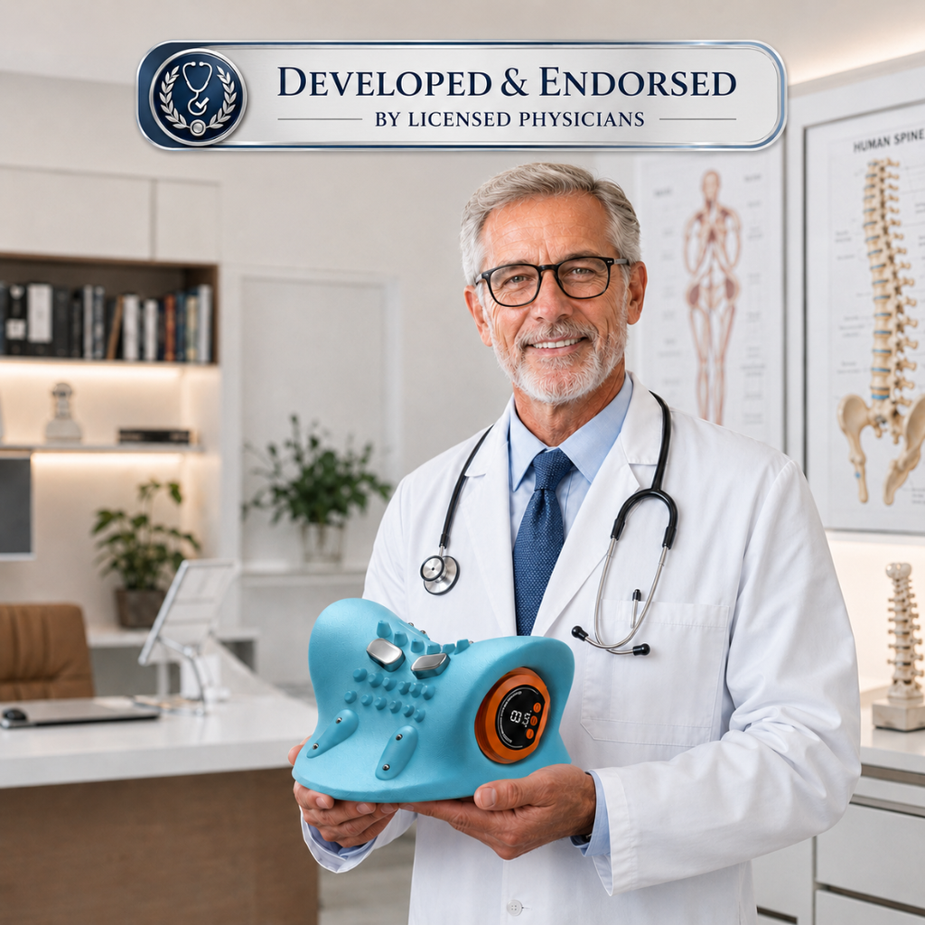 Wellzonez™ NeckRevive Pro 4-in-1 Cervical Therapy System