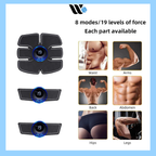 EMS Fitness Abdominal Massage Stimulator