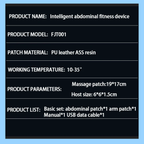 EMS Fitness Abdominal Massage Stimulator