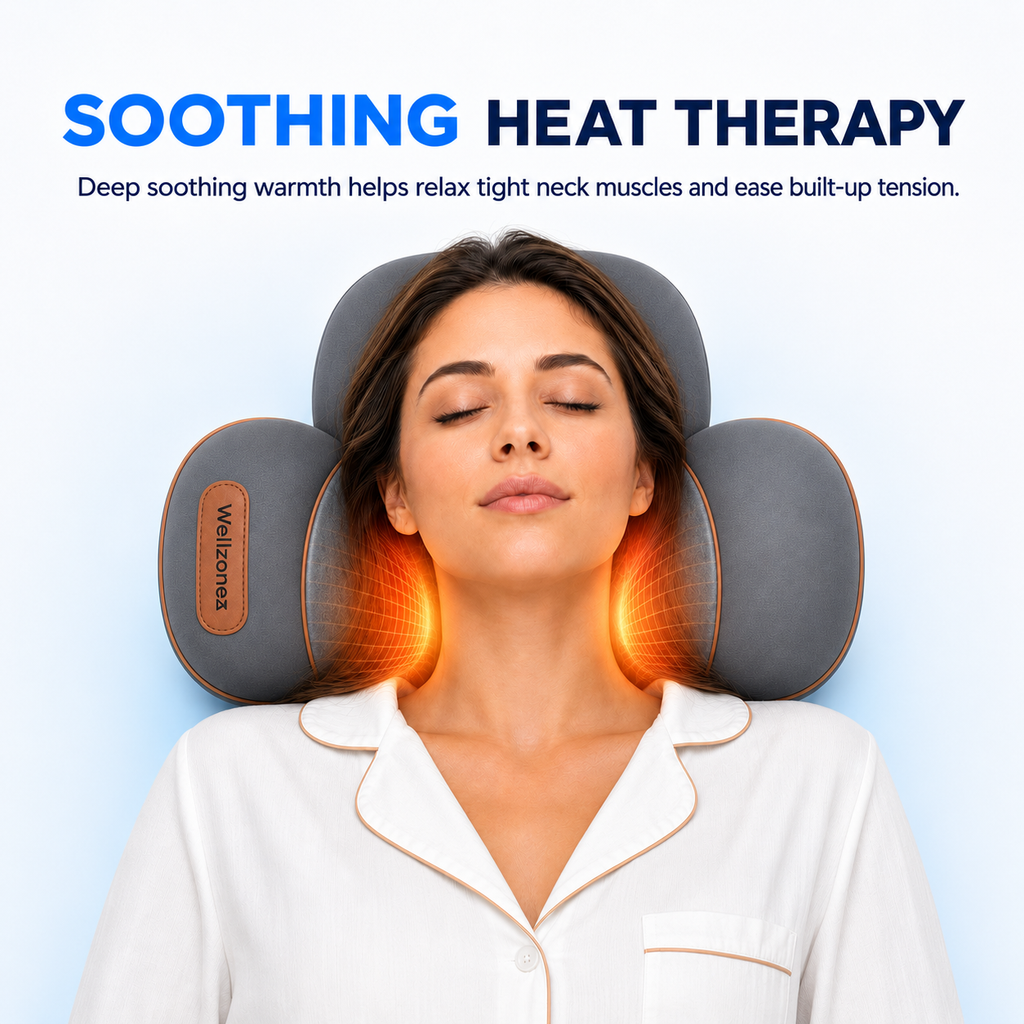 Wellzonez™ 26° Dynamic Lift Neck Therapy Pillow