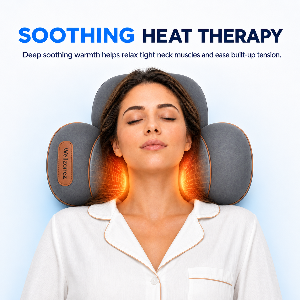 Wellzonez™ 26° Dynamic Lift Neck Therapy Pillow